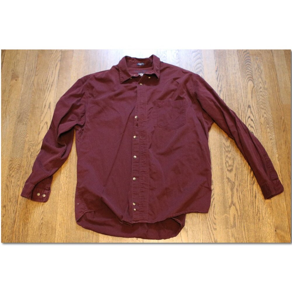 Dockers Khakiwear 100% cotton long sleeve shirt Size XL